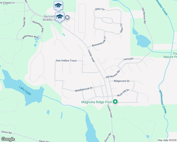 map of restaurants, bars, coffee shops, grocery stores, and more near 157 Stonebriar Pass in Fayetteville