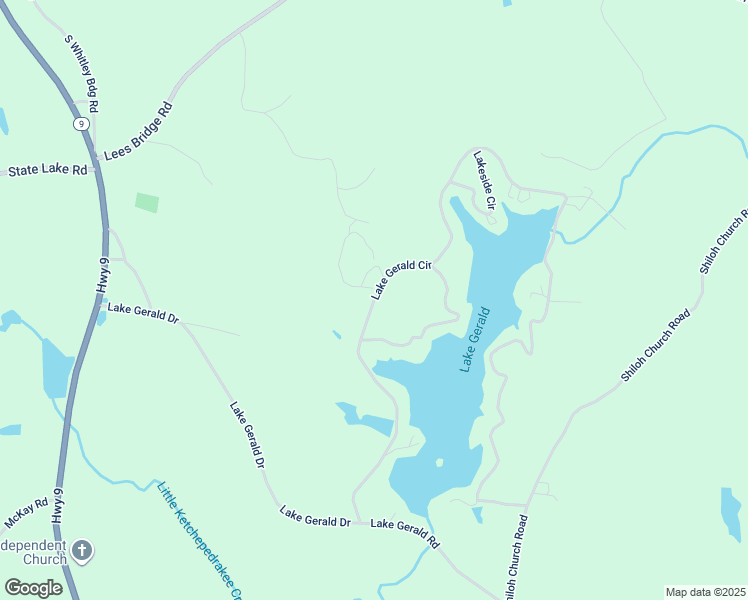 607 Lake Gerald Circle, Delta AL Walk Score