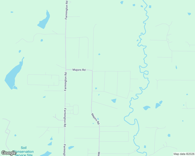 map of restaurants, bars, coffee shops, grocery stores, and more near 868 Majors Road in Van Alstyne