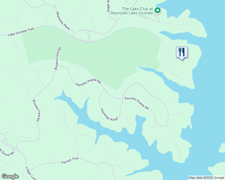 map of restaurants, bars, coffee shops, grocery stores, and more near 2701 Parrotts Pointe Road in Greensboro