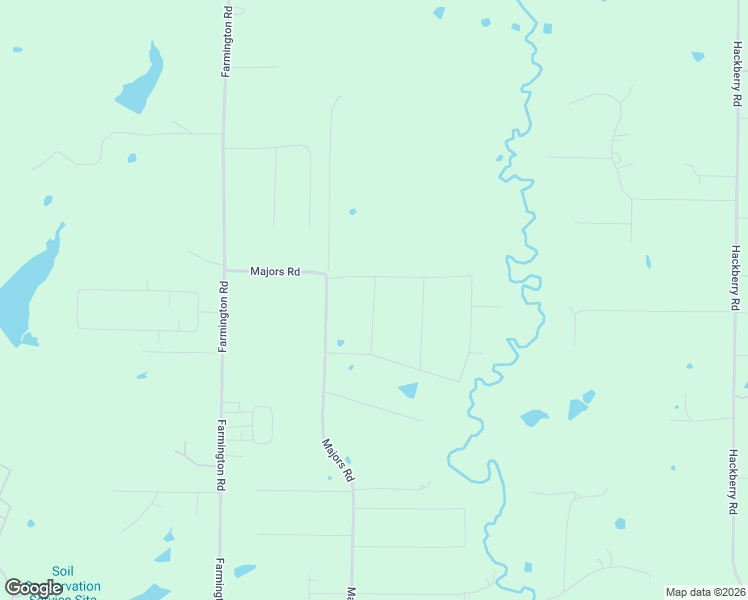 map of restaurants, bars, coffee shops, grocery stores, and more near 868 Majors Road in Van Alstyne