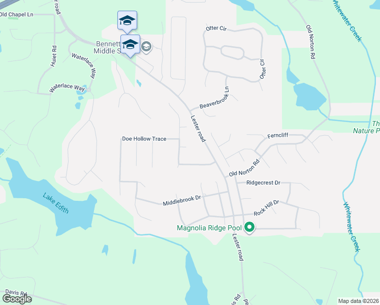 map of restaurants, bars, coffee shops, grocery stores, and more near 157 Stonebriar Pass in Fayetteville