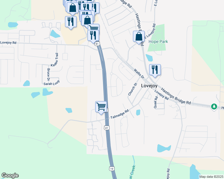 map of restaurants, bars, coffee shops, grocery stores, and more near 11668 Towne Center Drive in Hampton