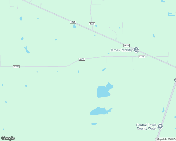 map of restaurants, bars, coffee shops, grocery stores, and more near 617 County Road 4101 in New Boston
