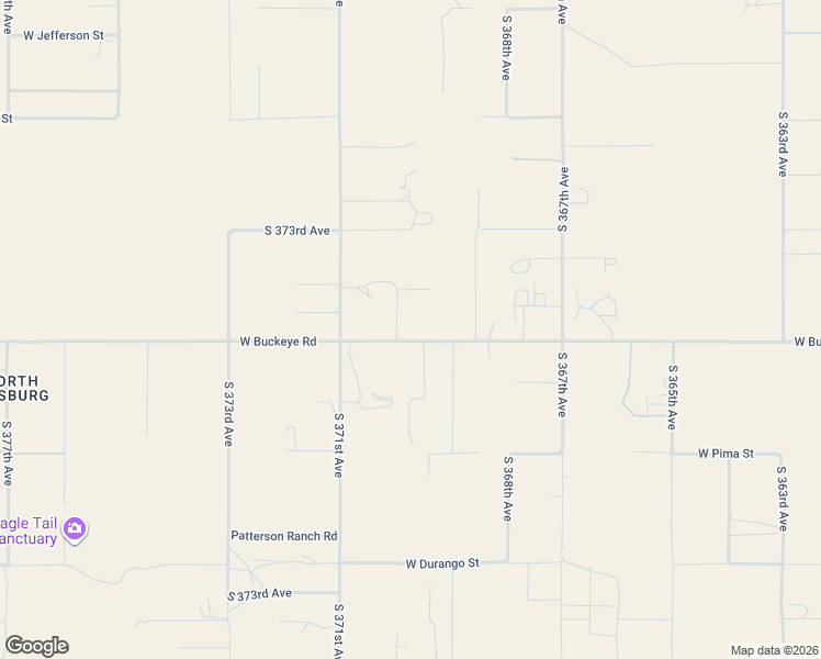 map of restaurants, bars, coffee shops, grocery stores, and more near 37006 West Buckeye Road in Tonopah