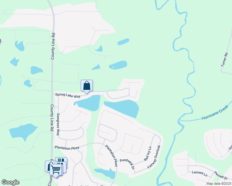 map of restaurants, bars, coffee shops, grocery stores, and more near 11907 Spring Lake Way in Fayetteville