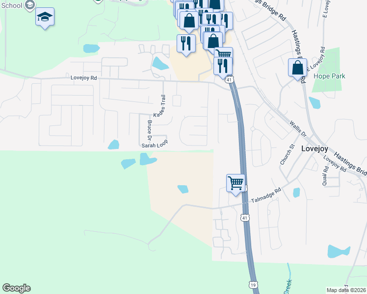 map of restaurants, bars, coffee shops, grocery stores, and more near 11746 Registry Boulevard in Hampton