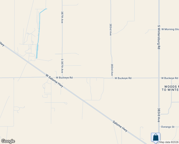 map of restaurants, bars, coffee shops, grocery stores, and more near 38430 West Buckeye Road in Tonopah