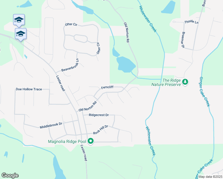 map of restaurants, bars, coffee shops, grocery stores, and more near 155 Ferncliff in Fayetteville