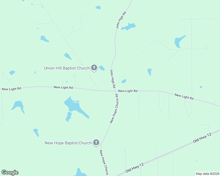 map of restaurants, bars, coffee shops, grocery stores, and more near 1834-1858 New Light Road in Starkville