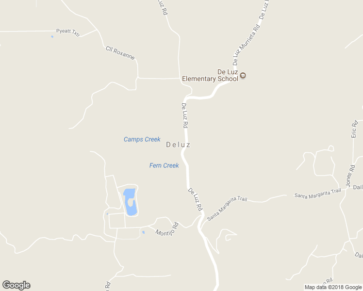 map of restaurants, bars, coffee shops, grocery stores, and more near 39775 De Luz Road in Fallbrook