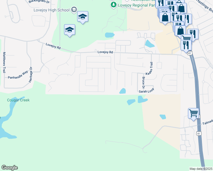 map of restaurants, bars, coffee shops, grocery stores, and more near 1932 Sawgrass Drive in Hampton