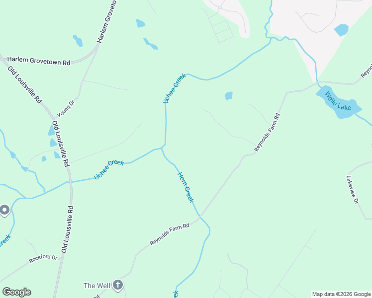map of restaurants, bars, coffee shops, grocery stores, and more near 1241 Reynolds Farm Road in Grovetown