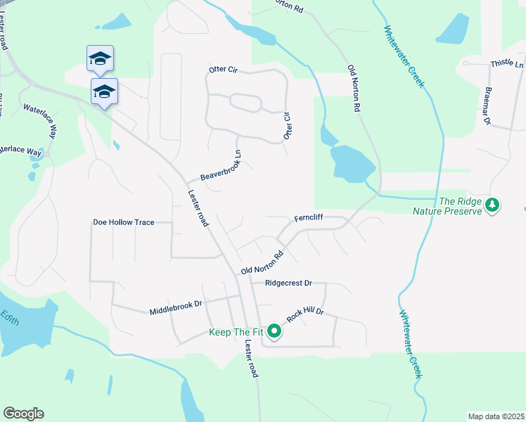 map of restaurants, bars, coffee shops, grocery stores, and more near 155 Mine Run in Fayetteville