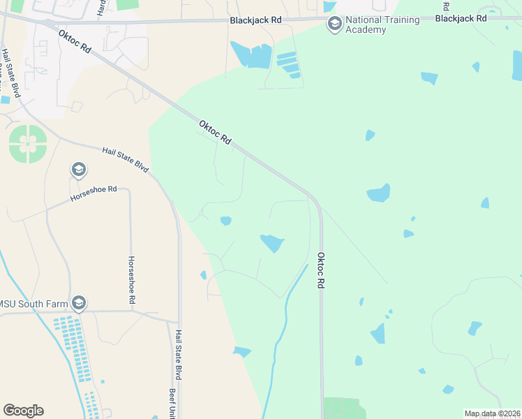 map of restaurants, bars, coffee shops, grocery stores, and more near Peterson Road in Starkville