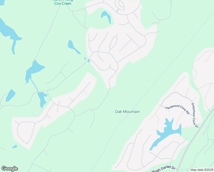 map of restaurants, bars, coffee shops, grocery stores, and more near 8054 Castlehill Road in Birmingham