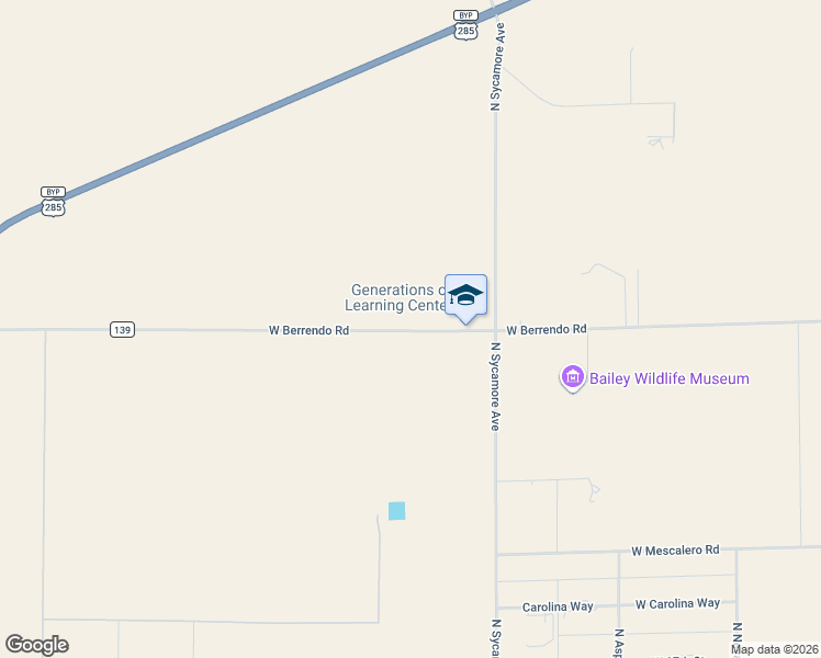 map of restaurants, bars, coffee shops, grocery stores, and more near 2601-3239 W Berrendo Rd in Roswell