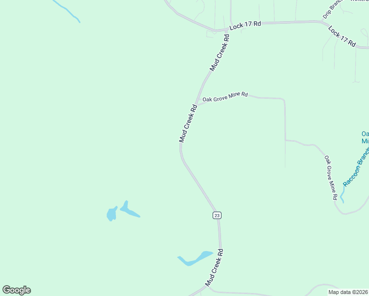 map of restaurants, bars, coffee shops, grocery stores, and more near 2957 Mud Creek Road in Jefferson County