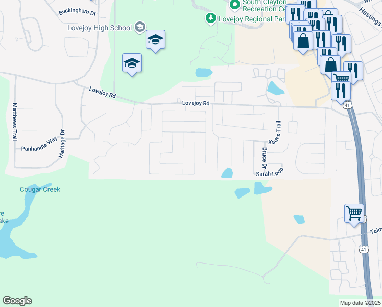 map of restaurants, bars, coffee shops, grocery stores, and more near 1909 Sawgrass Drive in Hampton
