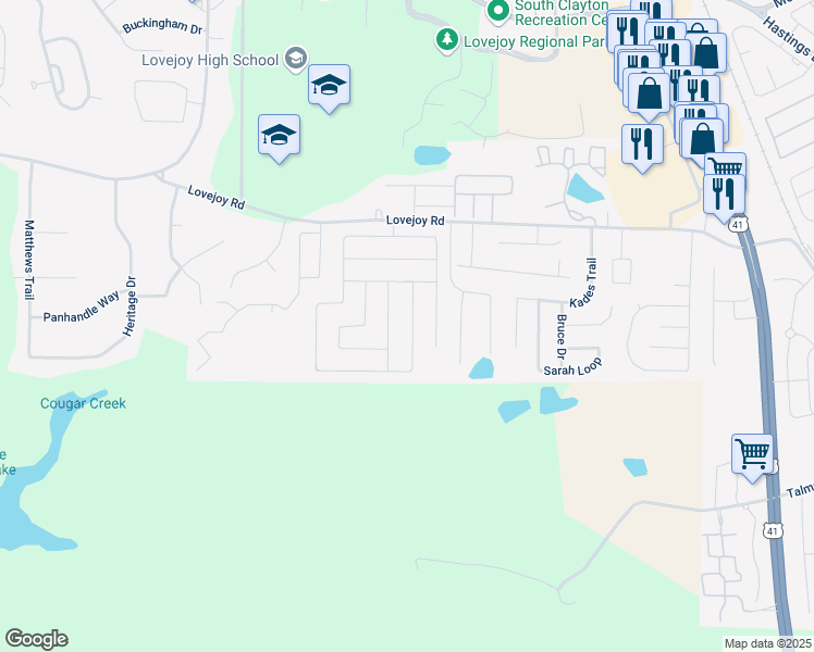 map of restaurants, bars, coffee shops, grocery stores, and more near 1909 Sawgrass Drive in Hampton
