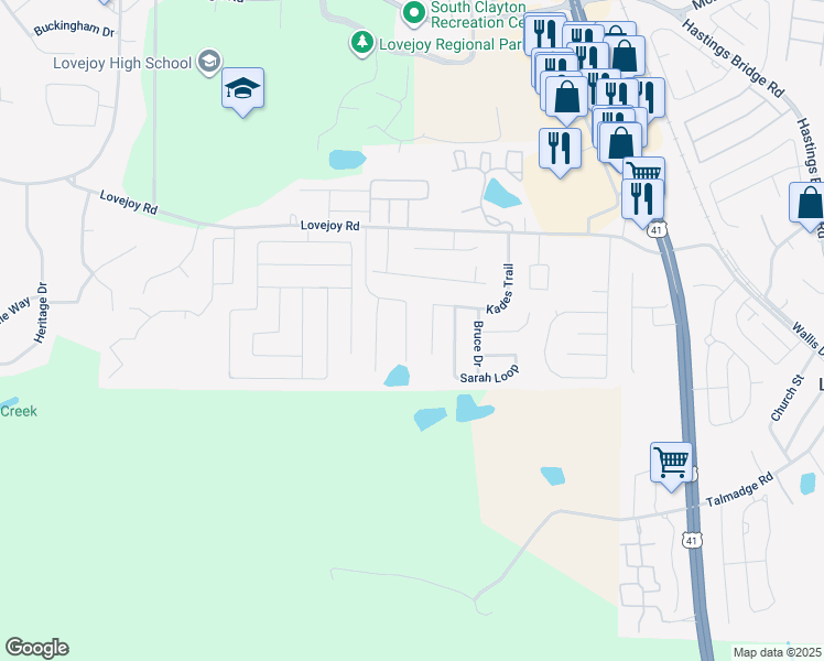 map of restaurants, bars, coffee shops, grocery stores, and more near 11630 Flemming Cove Drive in Hampton