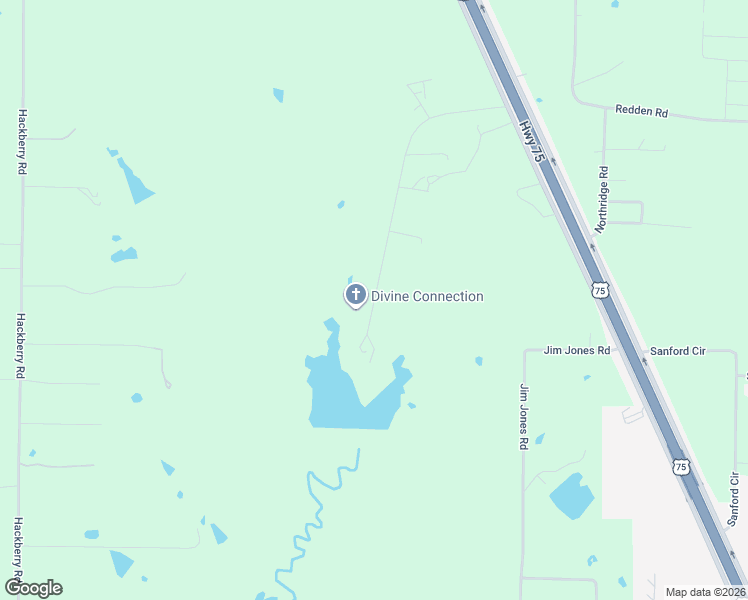 map of restaurants, bars, coffee shops, grocery stores, and more near 691 Bear Road in Van Alstyne