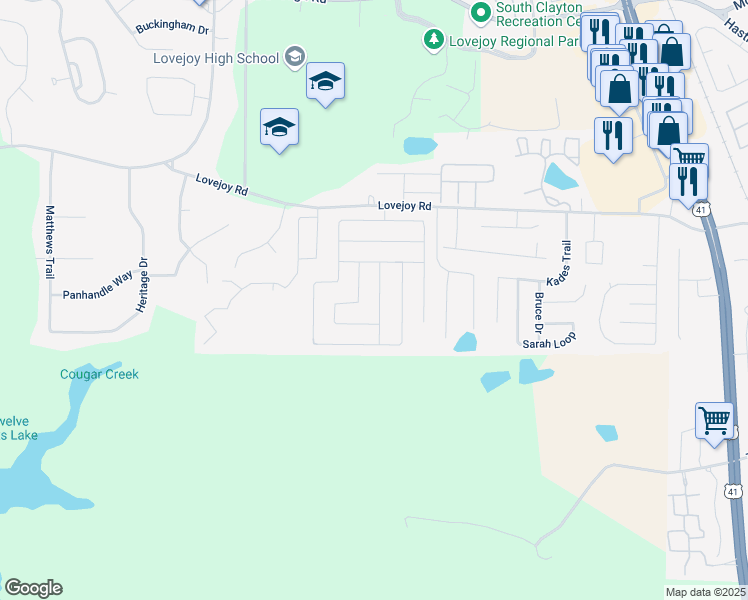 map of restaurants, bars, coffee shops, grocery stores, and more near 1907 Sea Oats Drive in Hampton