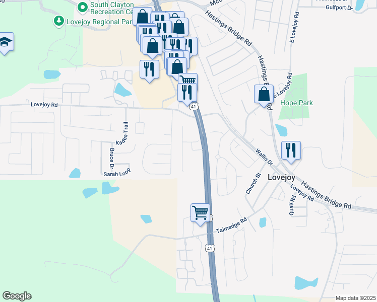 map of restaurants, bars, coffee shops, grocery stores, and more near 11661 Mendenhall Court in Hampton