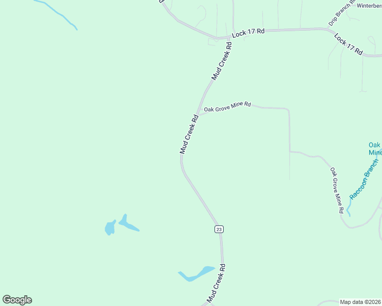 map of restaurants, bars, coffee shops, grocery stores, and more near 2957 Mud Creek Road in Jefferson County