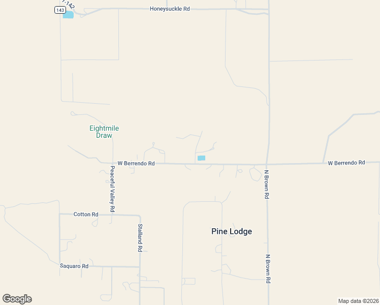 map of restaurants, bars, coffee shops, grocery stores, and more near 4869-5099 West Berrendo Road in Roswell