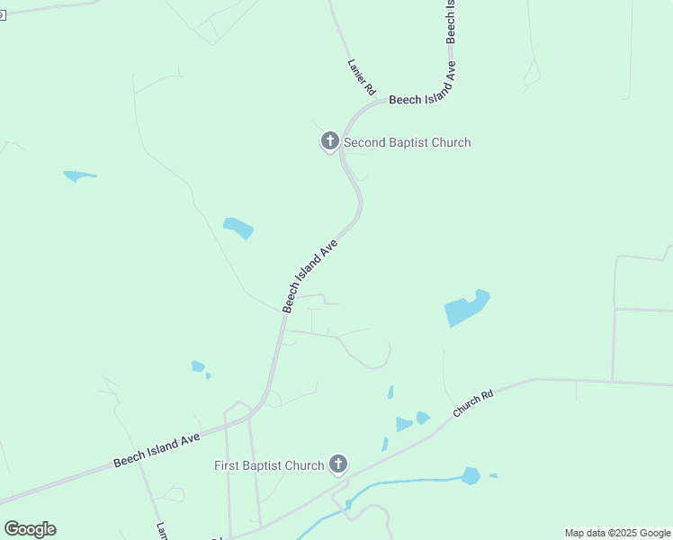 map of restaurants, bars, coffee shops, grocery stores, and more near 600 Beech Island Avenue in Beech Island