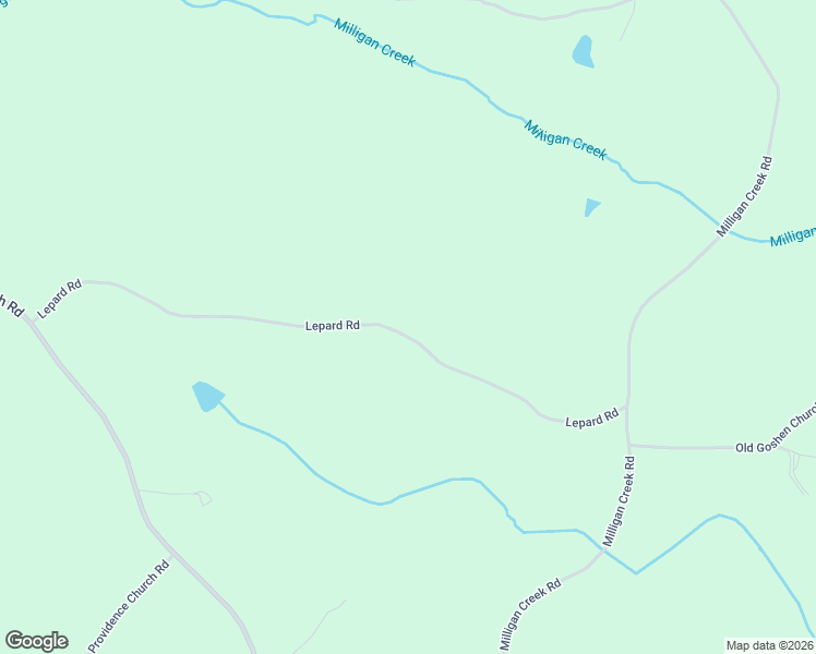 map of restaurants, bars, coffee shops, grocery stores, and more near 501 Lepard Road in Roopville