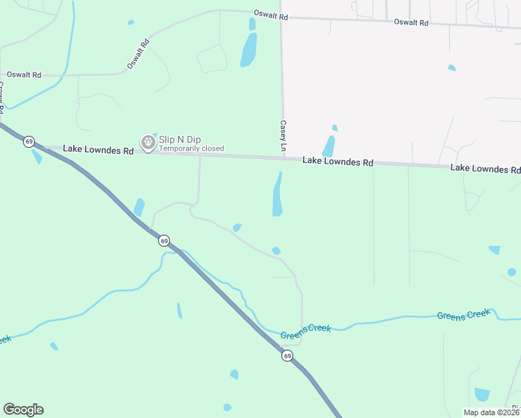 map of restaurants, bars, coffee shops, grocery stores, and more near 572 Lake Lowndes Road in Columbus