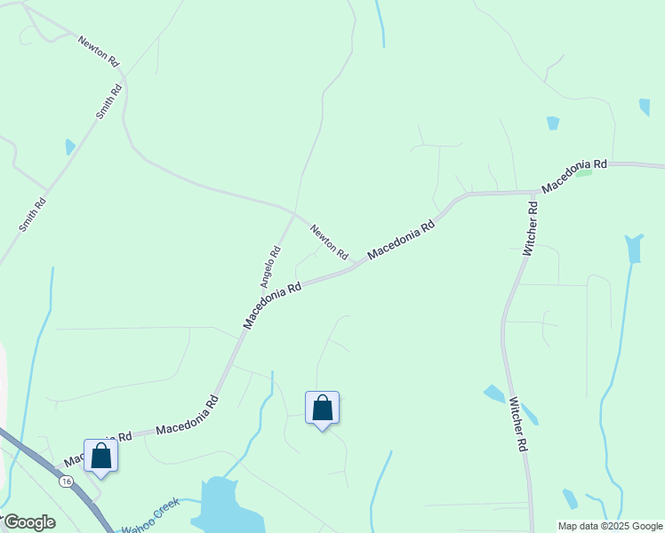 map of restaurants, bars, coffee shops, grocery stores, and more near 538 Macedonia Road in Newnan