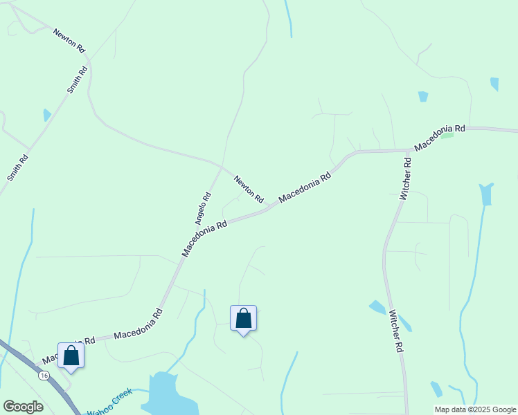 map of restaurants, bars, coffee shops, grocery stores, and more near 34 Newton Road in Newnan