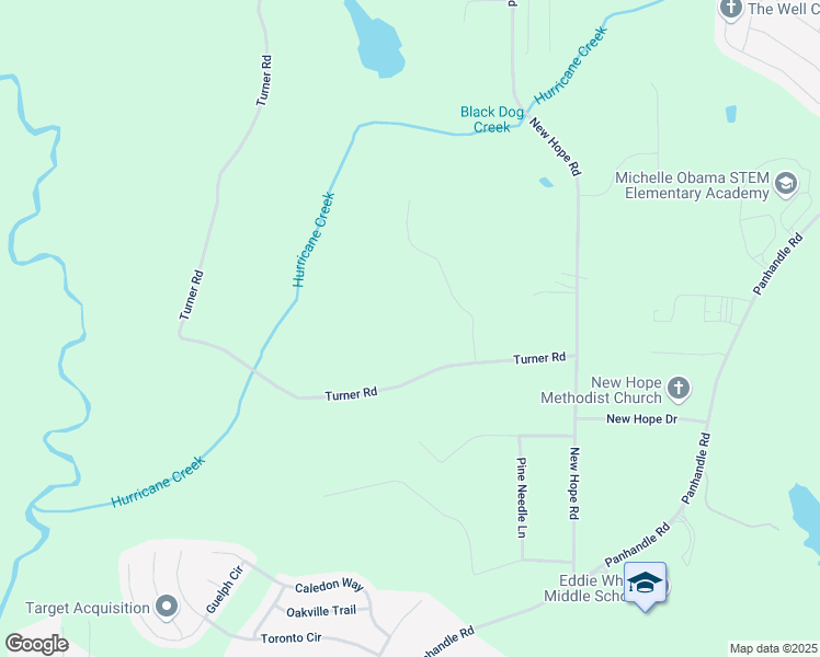 map of restaurants, bars, coffee shops, grocery stores, and more near 11860 Turner Road in Hampton