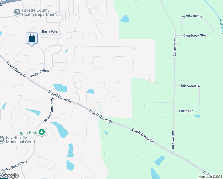 map of restaurants, bars, coffee shops, grocery stores, and more near 145 Diana Drive in Fayetteville