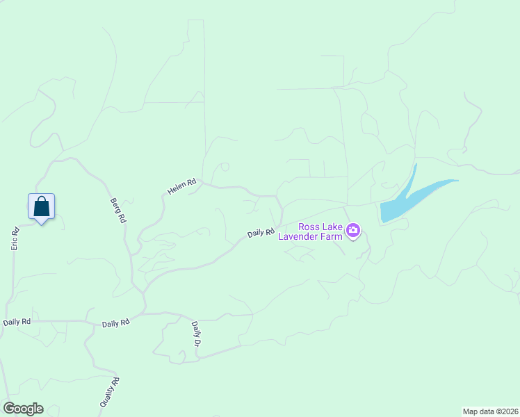 map of restaurants, bars, coffee shops, grocery stores, and more near 2445 Helen Road in Fallbrook