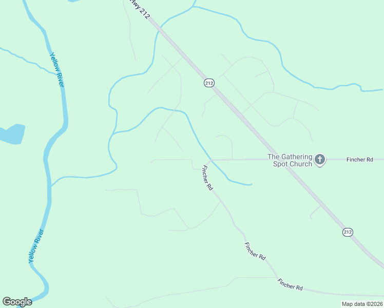 map of restaurants, bars, coffee shops, grocery stores, and more near 75 Pebble Crossing in Covington