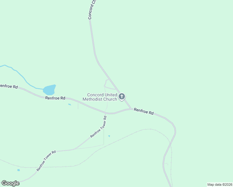 map of restaurants, bars, coffee shops, grocery stores, and more near 85 Concord Church Road in Talladega