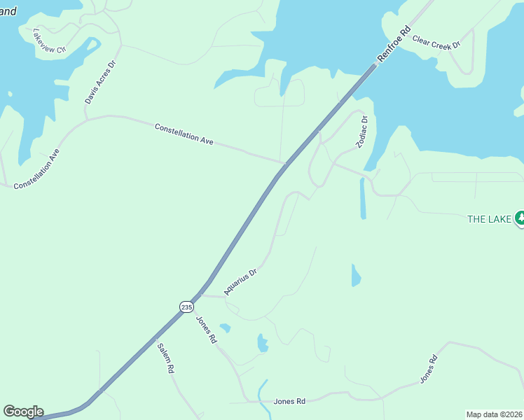 map of restaurants, bars, coffee shops, grocery stores, and more near 9524 Alabama 235 in Alpine