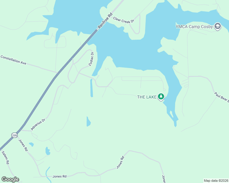 map of restaurants, bars, coffee shops, grocery stores, and more near 580 Bridgeview Drive in Alpine