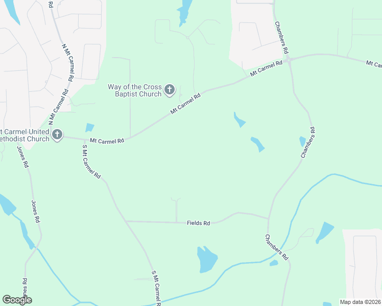 map of restaurants, bars, coffee shops, grocery stores, and more near 1701 Mount Carmel Road in McDonough