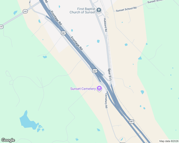 map of restaurants, bars, coffee shops, grocery stores, and more near Jay Kelley Lane in Sunset