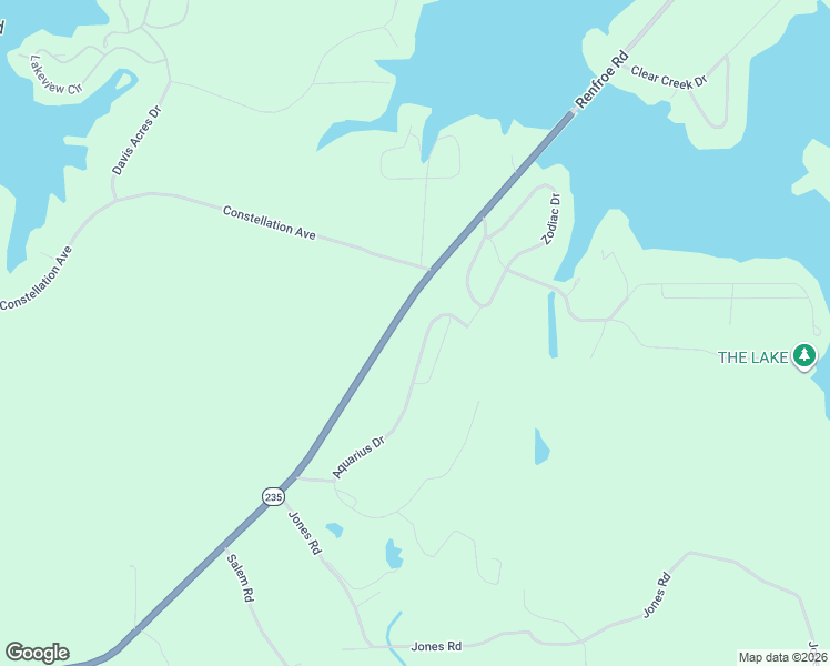 map of restaurants, bars, coffee shops, grocery stores, and more near 9375 Alabama 235 in Alpine