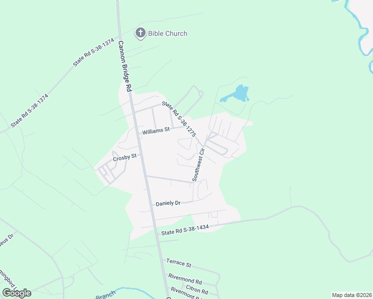 map of restaurants, bars, coffee shops, grocery stores, and more near 207 Tin Top Road in Cordova