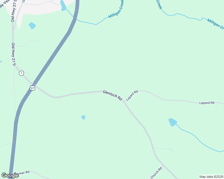 map of restaurants, bars, coffee shops, grocery stores, and more near 468 Glenloch Road in Roopville