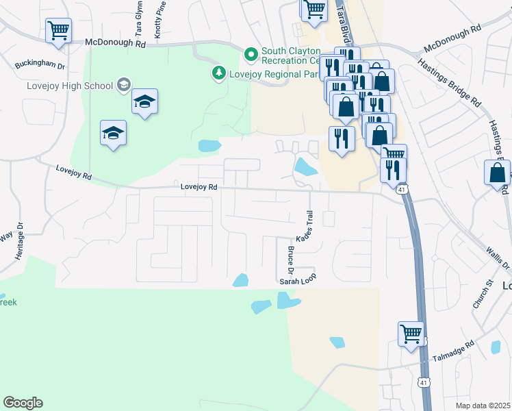 map of restaurants, bars, coffee shops, grocery stores, and more near 1857 Simmons Lane in Hampton