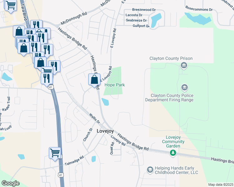 map of restaurants, bars, coffee shops, grocery stores, and more near 10911 Wheeler Trace in Hampton