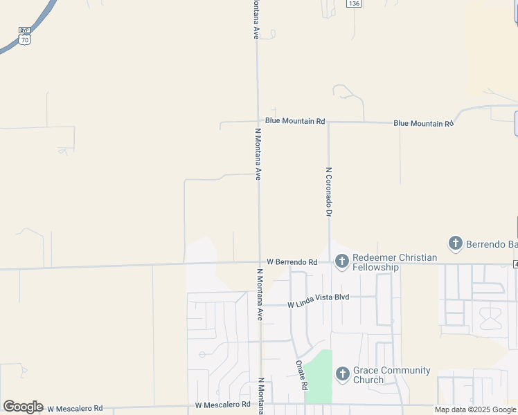 map of restaurants, bars, coffee shops, grocery stores, and more near 3318 North Montana Avenue in Roswell
